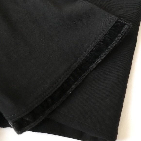 J. JILL Velvet Trim V-Neck Tee Long Sleeve Cotton Black NWT Women’s Plus Size 4X - Picture 15 of 15